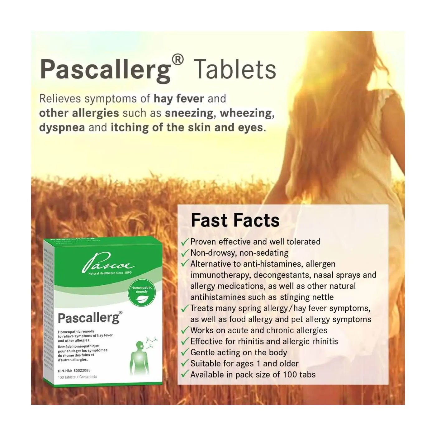 Pascallerg® | Pascoe® | 100 Tablets - Coal Harbour Pharmacy