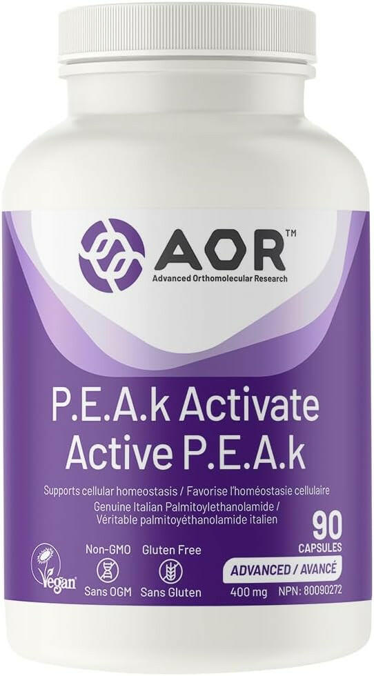 P.E.A.k Activate 400 mg | AOR™ | 90 Capsules - Coal Harbour Pharmacy