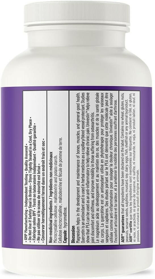 P.E.A.K Pain Relief | AOR™ | 120 Capsules - Coal Harbour Pharmacy
