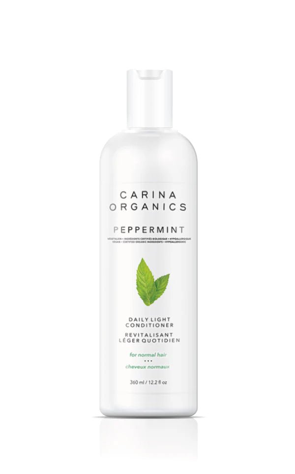 Peppermint Daily Light Conditioner | Carina Organics® | 360 mL (12 fl. oz.) - Coal Harbour Pharmacy