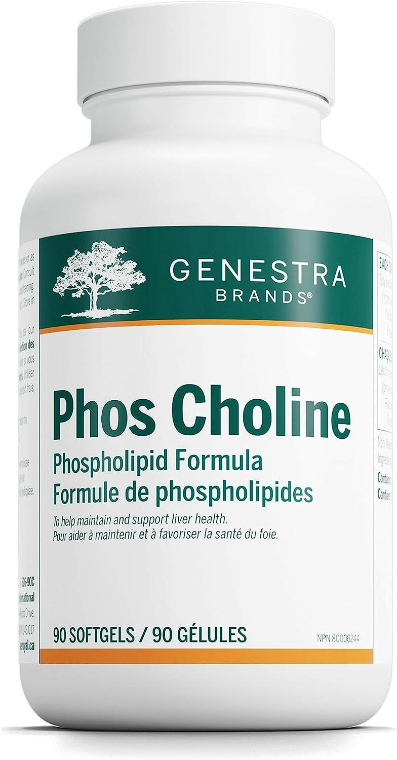 Phos Choline | Genestra Brands® | 90 Softgel Capsules - Coal Harbour Pharmacy