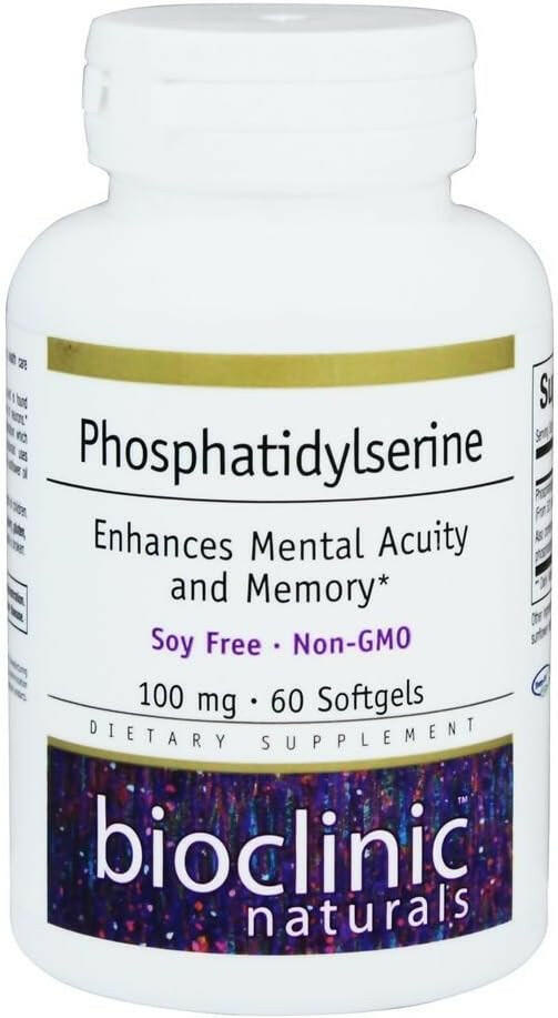 Phosphatidylserine 100mg | Bioclinic® Naturals | 60 Softgels - Coal Harbour Pharmacy