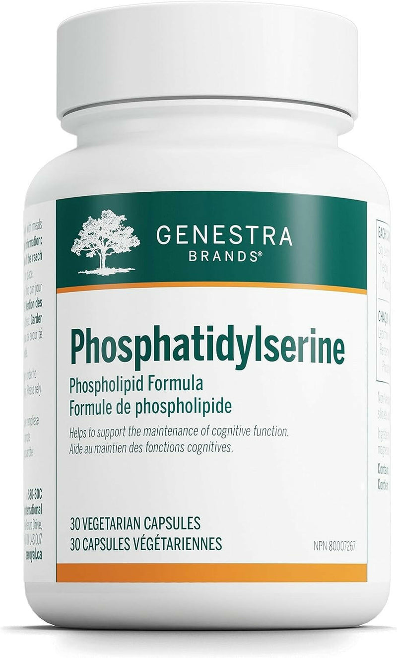 Phosphatidylserine | Genestra Brands® | 30 Vegetable Capsules - Coal Harbour Pharmacy