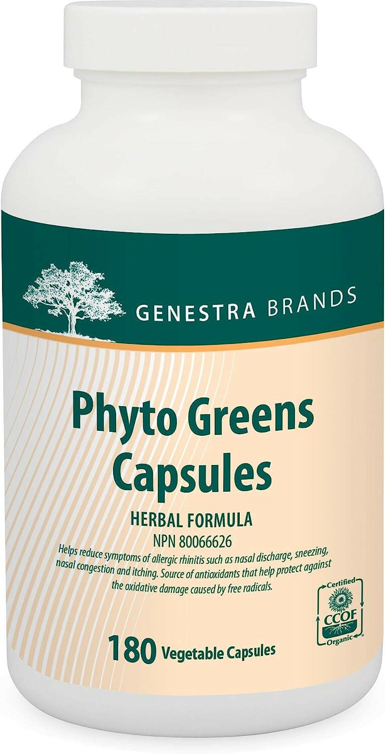 Phyto Greens | Genestra Brands® | 180 Capsules - Coal Harbour Pharmacy