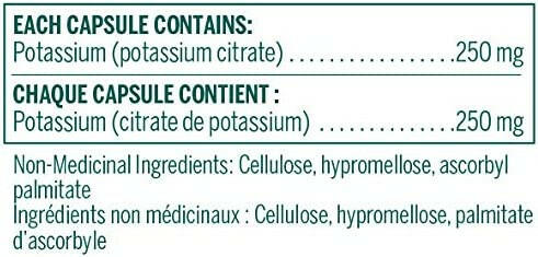 Potassium | Genestra Brands® | 60 Vegetable Capsules - Coal Harbour Pharmacy