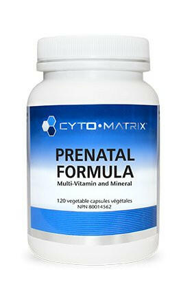 Prenatal Formula | Cytomatrix® | 120 Vegetable Capsules - Coal Harbour Pharmacy