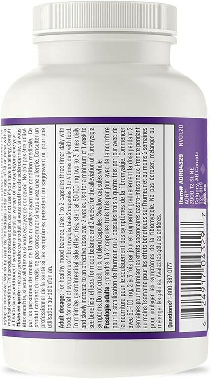 Pro 5-HTP 100 | AOR™ | 90 Capsules - Coal Harbour Pharmacy