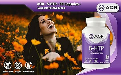 Pro 5-HTP 100 | AOR™ | 90 Capsules - Coal Harbour Pharmacy