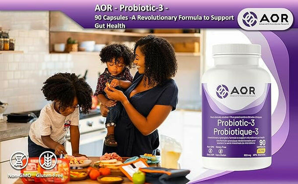 Probiotic-3 | AOR™ | 90 Capsules | Coal Harbour Pharmacy