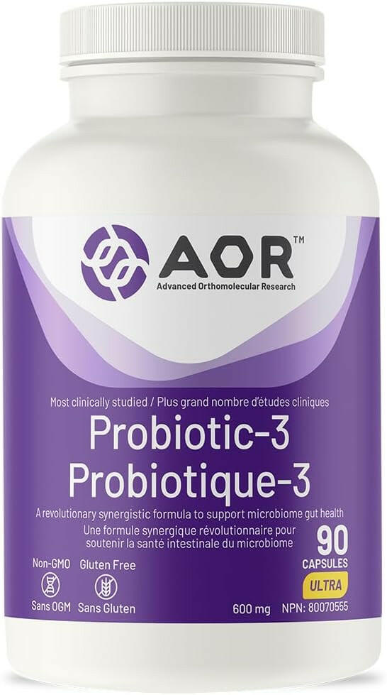 Probiotic-3 | AOR™ | 90 Capsules - Coal Harbour Pharmacy