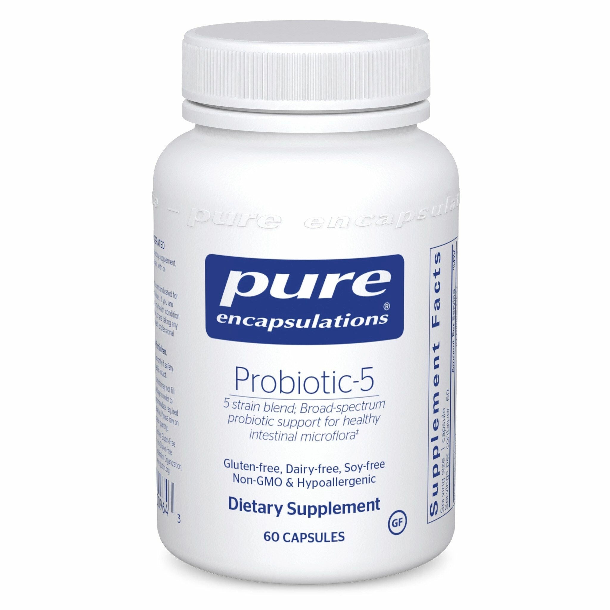 Probiotic-5 | Pure Encapsulations® | 60 Capsules - Coal Harbour Pharmacy