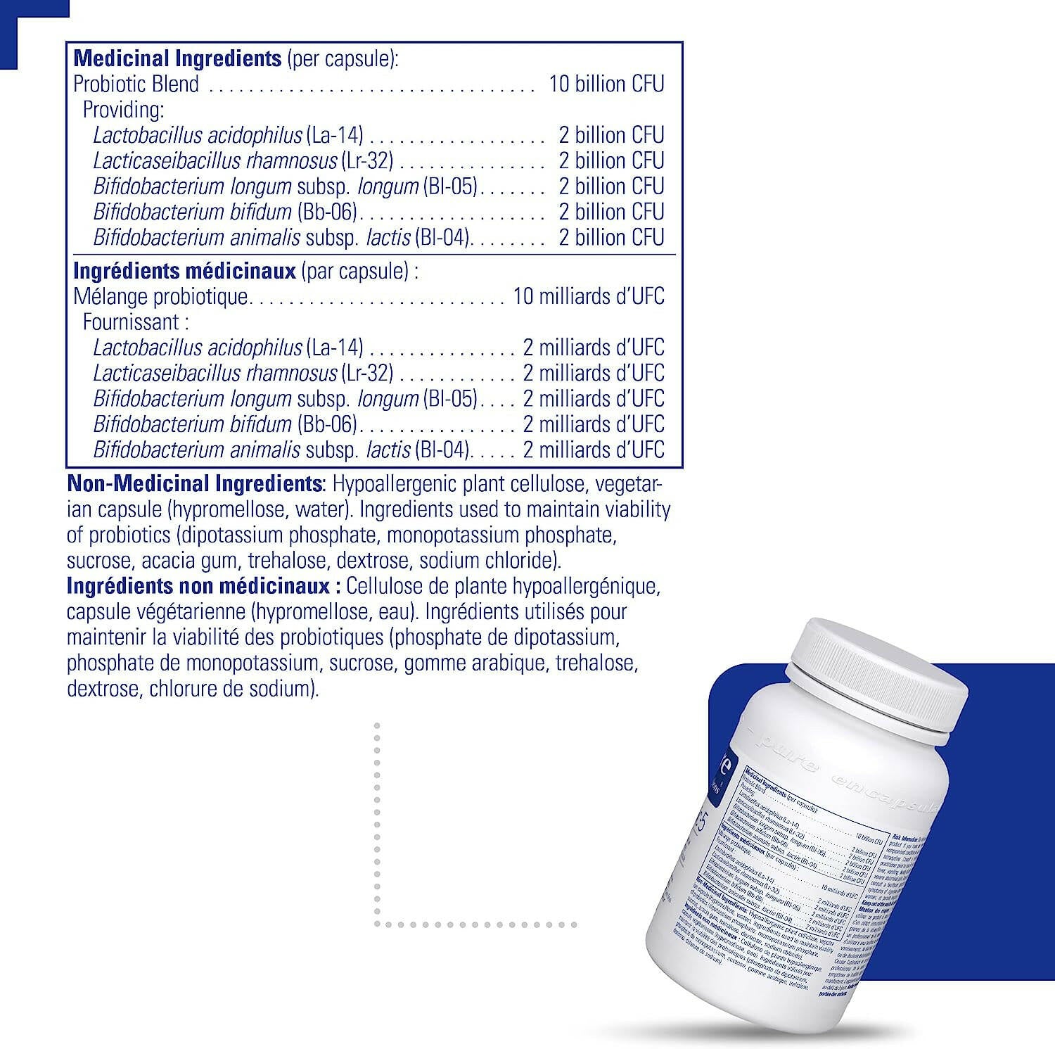 Probiotic-5 | Pure Encapsulations® | 60 Capsules - Coal Harbour Pharmacy