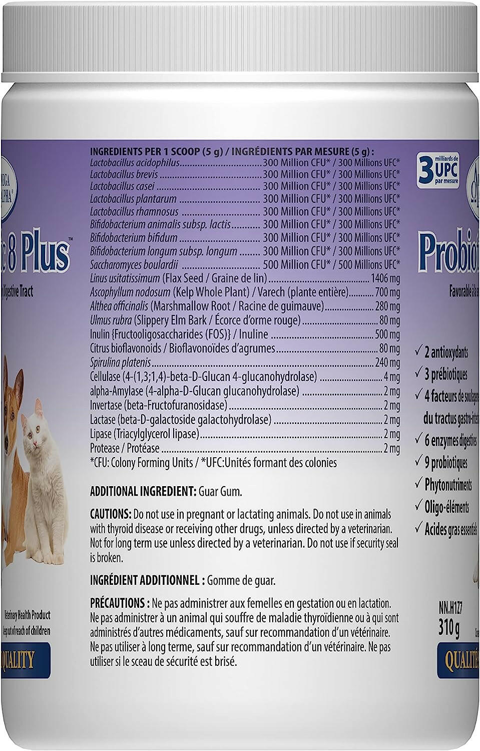 Probiotic 8 Plus™ | Omega Alpha® | 310g Powder - Coal Harbour Pharmacy