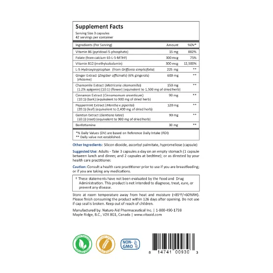 Prokine | Vita Aid® | 126 Capsules - Coal Harbour Pharmacy