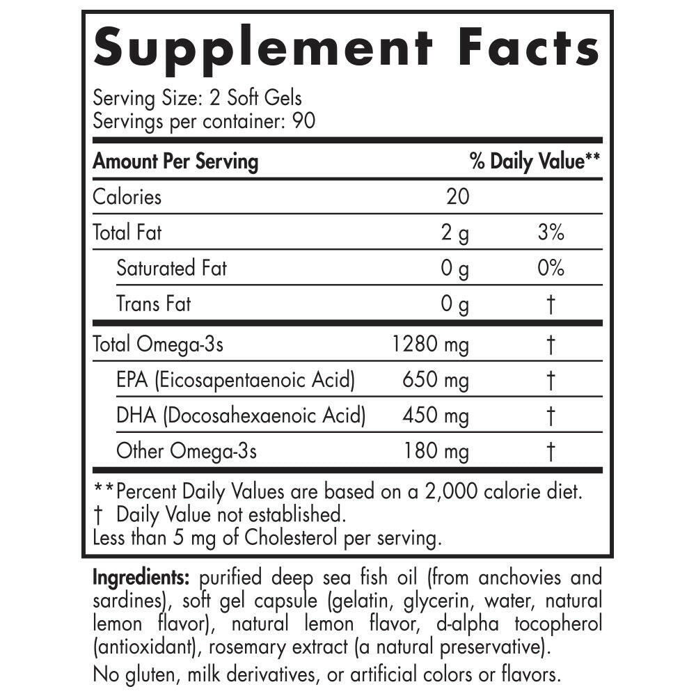 ProOmega™ | Nordic Naturals® | 60 Softgels - Coal Harbour Pharmacy