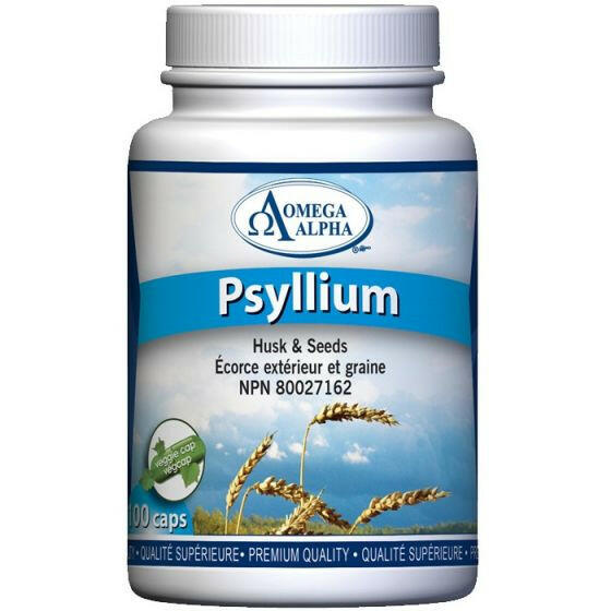 Psyllium | Omega Alpha® | 100 Vegetable Capsules - Coal Harbour Pharmacy