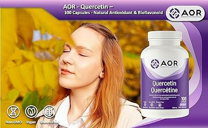 Quercetin | AOR™ | 100 or 200 Capsules - Coal Harbour Pharmacy