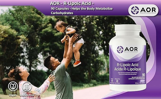 R-Lipoic Acid 150mg | AOR™ | 90 Capsules - Coal Harbour Pharmacy