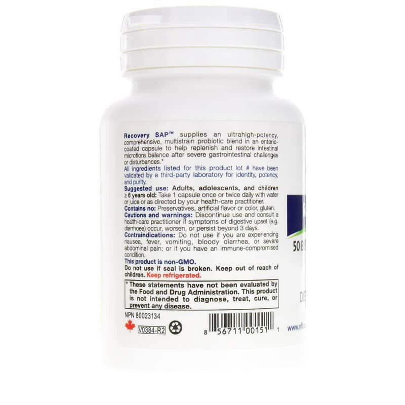 Recovery SAP | NFH | 30 or 60 Capsules - Coal Harbour Pharmacy