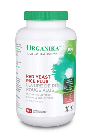 Red Yeast Rice | Organika® | 180 Capsules - Coal Harbour Pharmacy