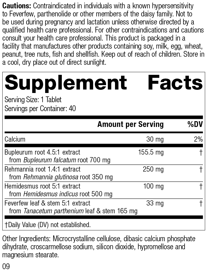 Rehmannia Complex | MediHerb® | 60 Tablets - Coal Harbour Pharmacy