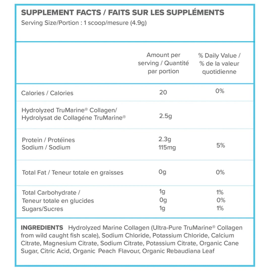 ReHydrate + TruMarine® Collagen Jar | withinUs™ | 143g - Coal Harbour Pharmacy