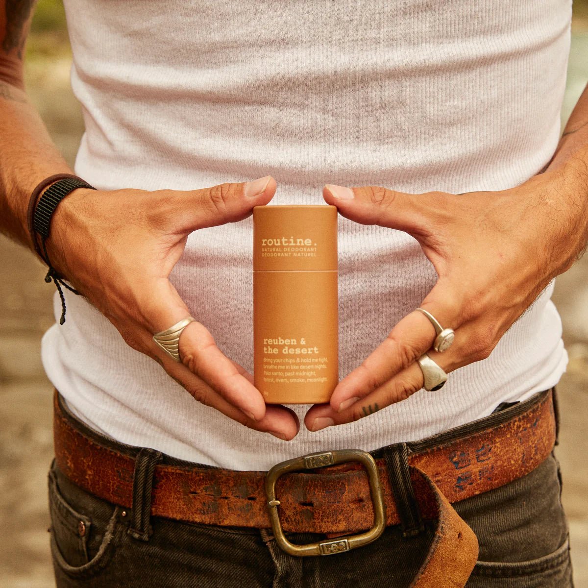 Reuben & the Desert (Unscented) Deodorant | routine. | 5G Mini & 58G Jar & 50G Stick - Coal Harbour Pharmacy