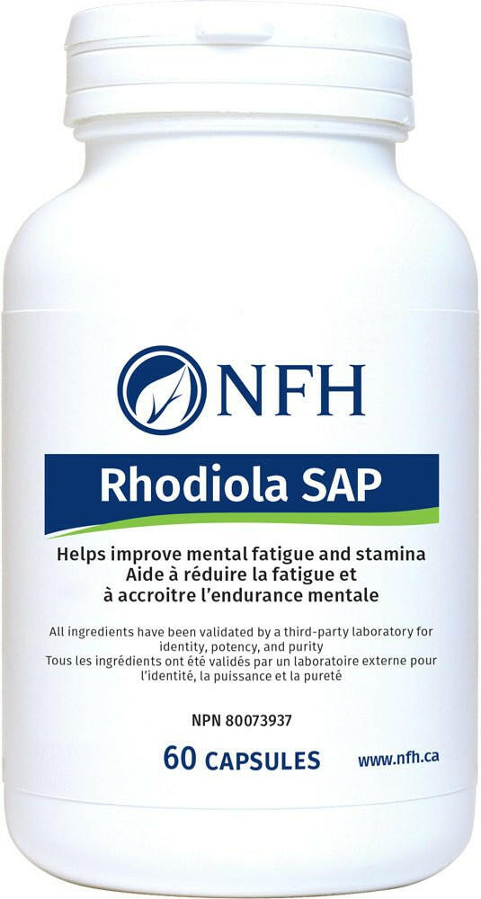 Rhodiola SAP | NFH | 60 Capsules - Coal Harbour Pharmacy