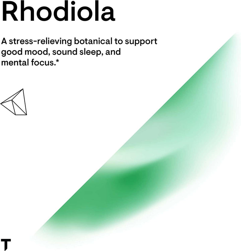 Rhodiola | Thorne® | 60 Capsules - Coal Harbour Pharmacy