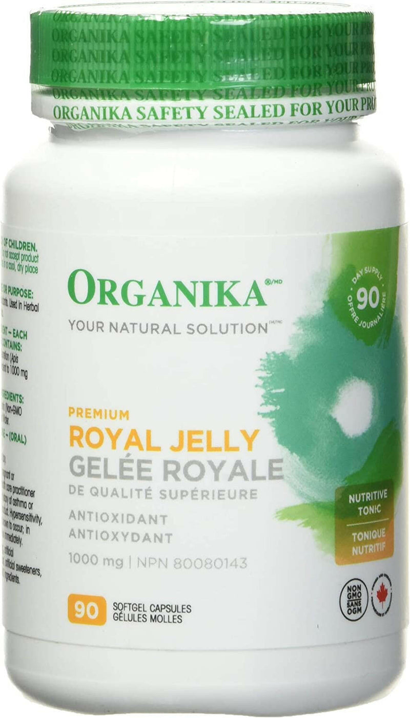 Royal Jelly | Organika® | 90 Softgel Capsules - Coal Harbour Pharmacy