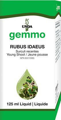 Rubus Idaeus | UNDA Gemmo | 125 mL (4.2 fl oz) Liquid - Coal Harbour Pharmacy