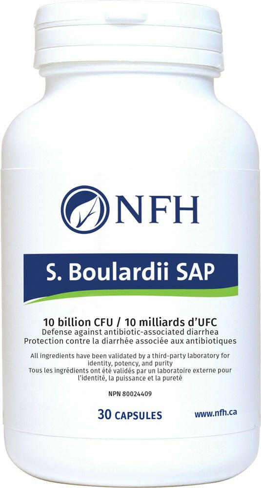 S. Boulardii SAP | NFH | 30 Capsules - Coal Harbour Pharmacy
