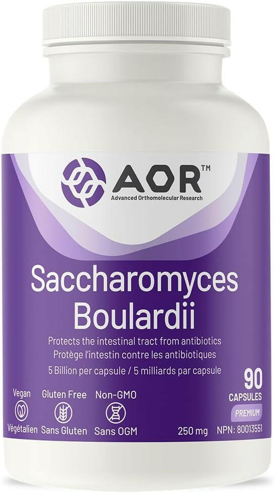 Saccharomyces Boulardii | AOR™ | 90 Capsules - Coal Harbour Pharmacy