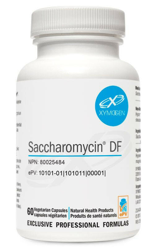 Saccharomycin® DF | Xymogen® | 60 Capsules - Coal Harbour Pharmacy