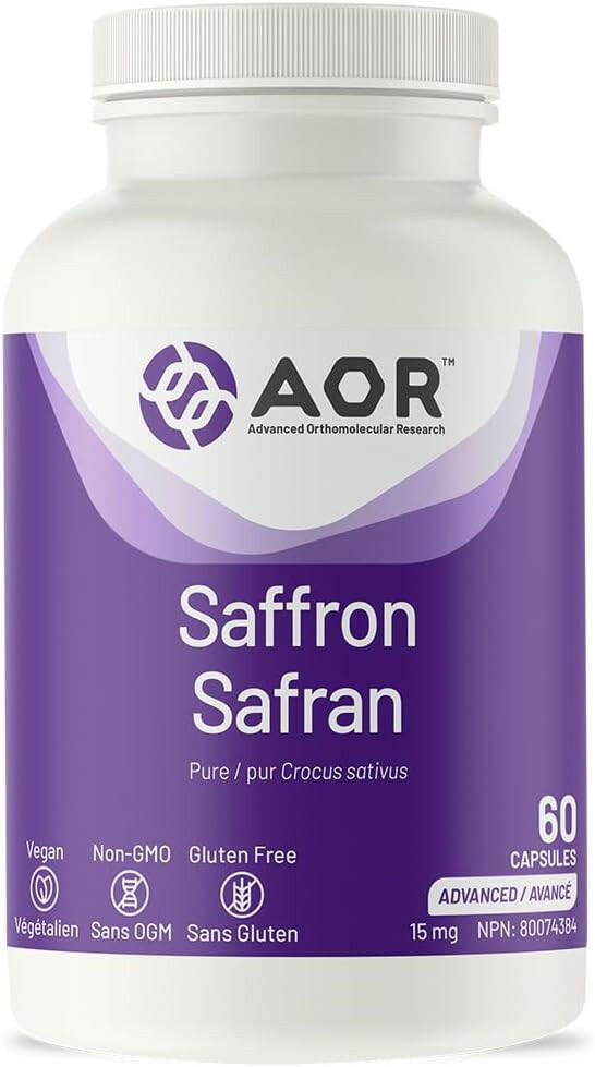 Saffron | AOR™ | 60 Capsules - Coal Harbour Pharmacy