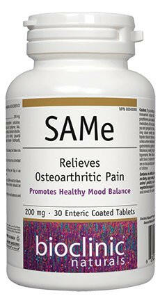 SAMe | Bioclinic® Naturals | 30 Tablets - Coal Harbour Pharmacy