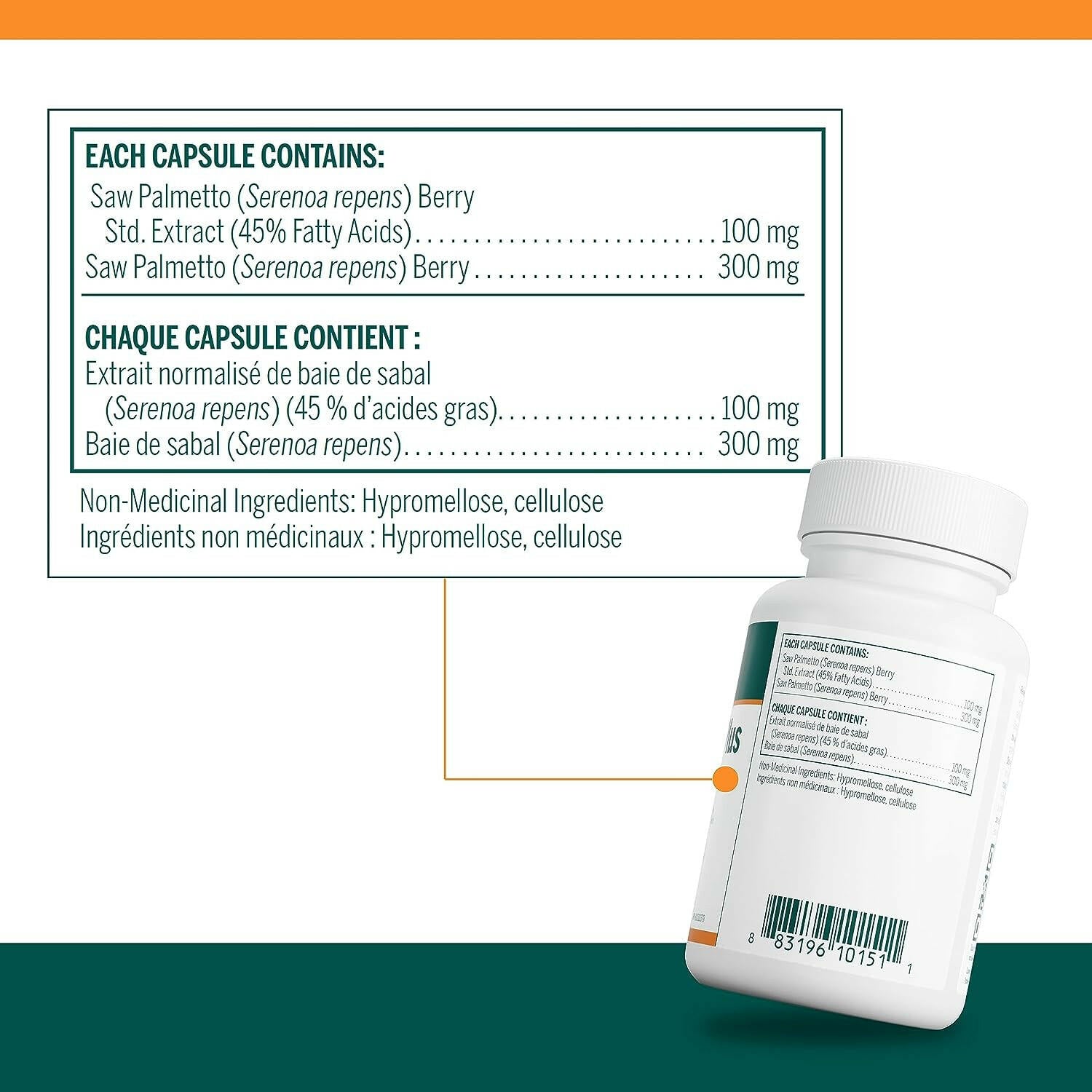 Saw Palmetto Plus | Genestra Brands® | 60 Vegetable Capsules - Coal Harbour Pharmacy