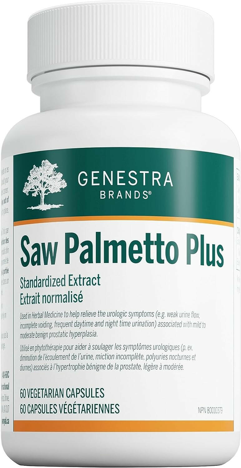 Saw Palmetto Plus | Genestra Brands® | 60 Vegetable Capsules - Coal Harbour Pharmacy