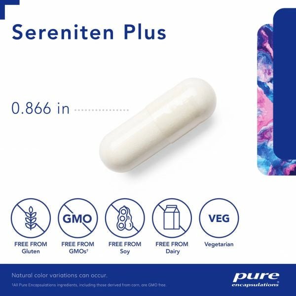 Sereniten Plus | Pure Encapsulations® | 45 Veggie Caps - Coal Harbour Pharmacy