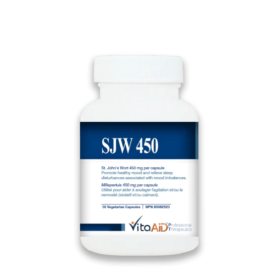 SJW 450 | Vita Aid® | 56 Vegetable Capsules - Coal Harbour Pharmacy