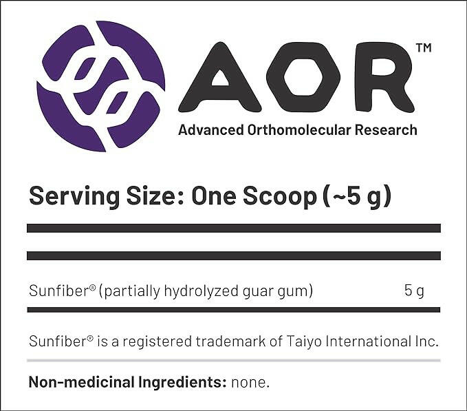 SoluFibre 300gm | AOR™ | 300gr (60 Servings) - Coal Harbour Pharmacy