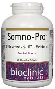 Somno-Pro® | Bioclinic® Naturals | 90 Chewable Tablets - Coal Harbour Pharmacy