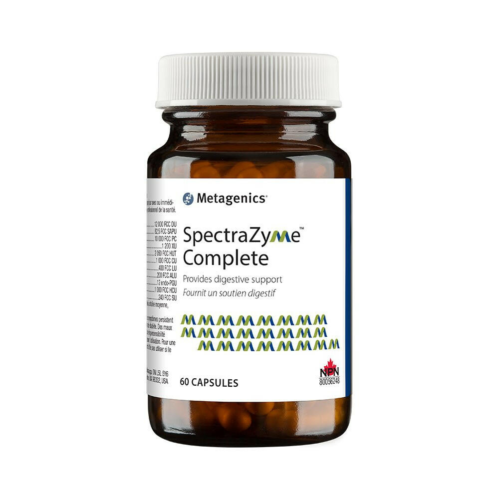 SpectraZyme® Complete | Metagenics® | 60 or 180 Tablets - Coal Harbour Pharmacy