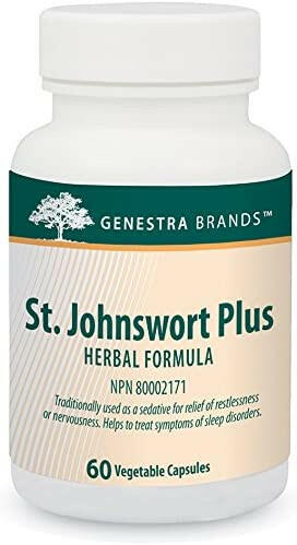 St. Johnswort Plus | Genestra Brands® | 60 Vegetable Capsules - Coal Harbour Pharmacy