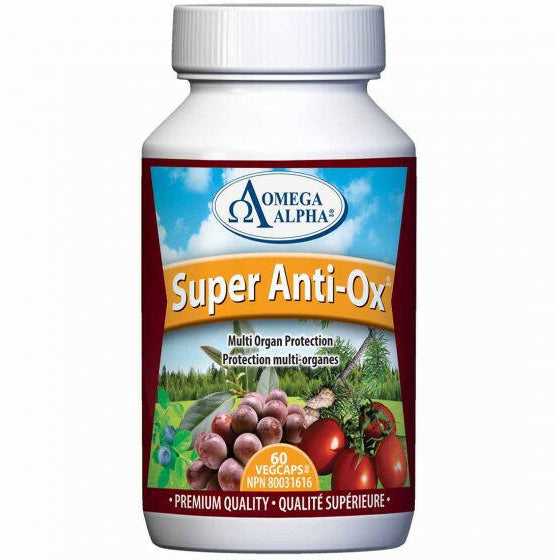 Super Anti-Ox® | Omega Alpha® | 60 Vegetable Capsules - Coal Harbour Pharmacy
