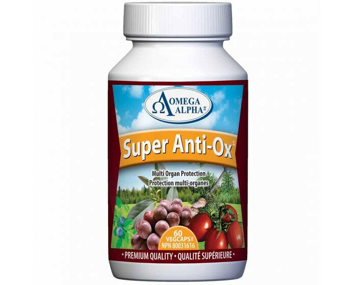Super Anti-Ox® | Omega Alpha® | 60 Vegetable Capsules - Coal Harbour Pharmacy