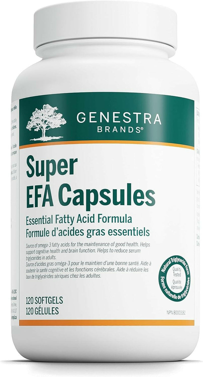 Super EFA Capsules | Genestra Brands® | 120 Softgel Capsules - Coal Harbour Pharmacy