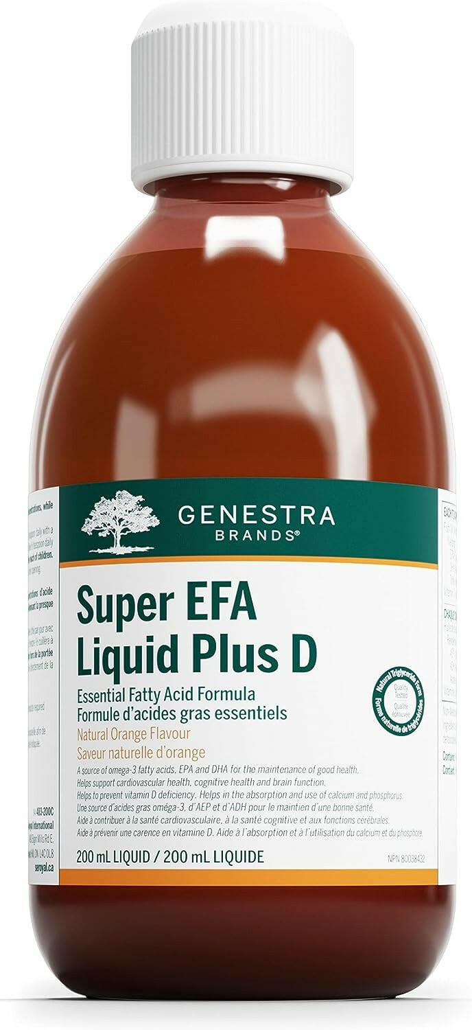 Super EFA Forte Liquid + D | Genestra Brands® | 200 mL or 500 mL - Coal Harbour Pharmacy