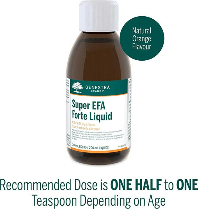 Super EFA Forte Liquid | Genestra Brands® | 200 mL or 500 mL - Coal Harbour Pharmacy