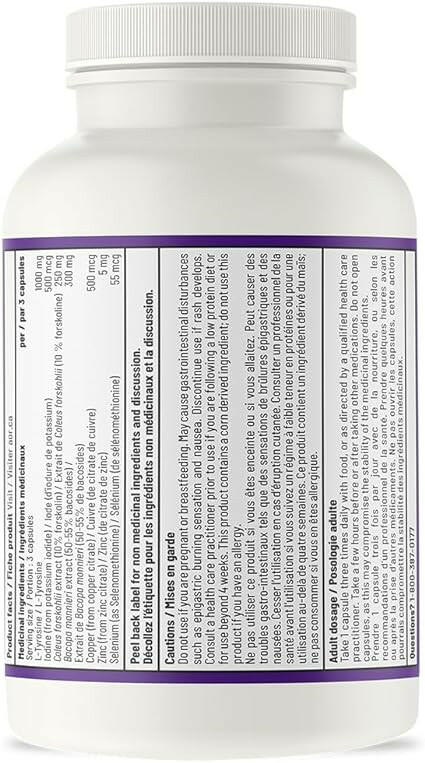 Thyro Support™ | AOR™ | 90 or 180 Capsules - Coal Harbour Pharmacy